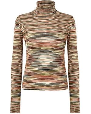 Missoni Gebreide Coltrui - Naturel