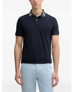 Guess Slim-Fit Polo Shirt - Blue