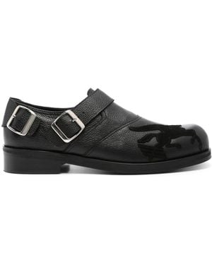 STEFAN COOKE Pegasus Biker Monk Shoes - Black