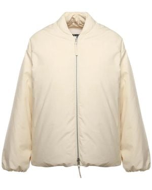 Moncler X Jil Sander Puffer Jacket - Natural