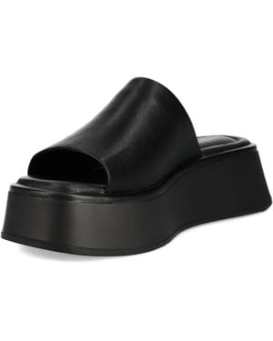 Vagabond Shoemakers Sandali Con Plateau - Nero