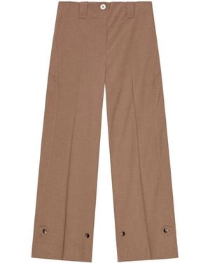 Ganni Trousers & Shorts - Brown