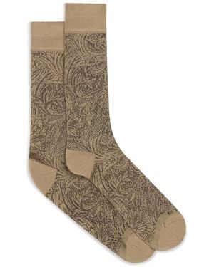 Etro Socken Aus Paisley-Jacquard - Braun