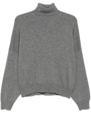 Brunello Cucinelli Pullover Mit Rollkragen - Grau