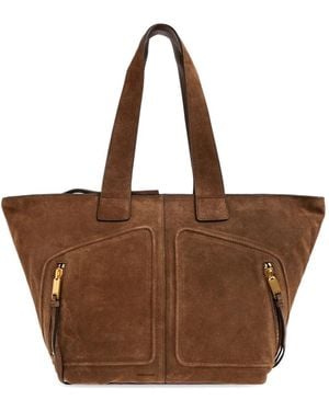 AllSaints Jean Rey Tote Bag - Braun