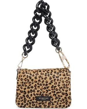 MY BEST BAG Leopard-Print Tote Bag - White