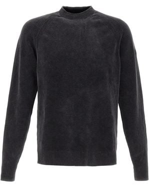 Rrd Velvet Techno Wash Jumper - Blue