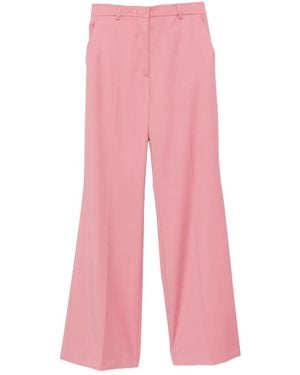 Manuel Ritz Wide-Leg Tailored Pants - Pink