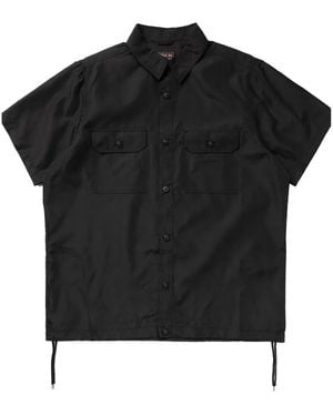 Taion Double-Pocket Short-Sleeve Shirt - Black