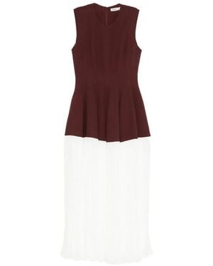 Jonathan Simkhai Pleated Maxi Dress - Red