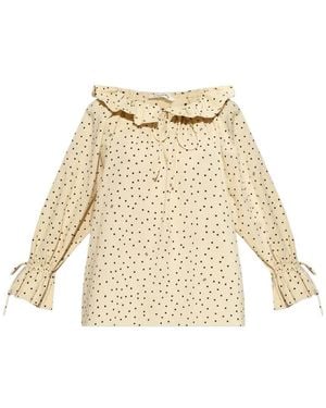 By Malene Birger Dicte Voile Blouse - Natural
