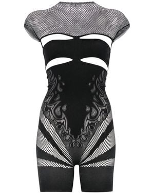 Poster Girl Pollard Playsuit - Black