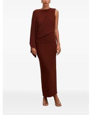 EVER NEW Fleur Cape-Shoulder Maxi Dress - Red