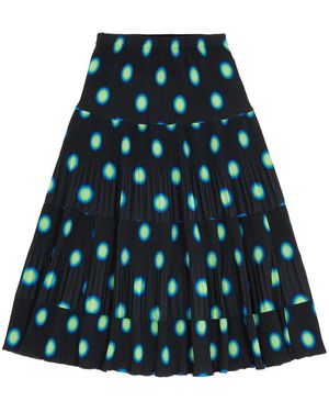 MM6 by Maison Margiela Layered Knee-Length Shorts - Green