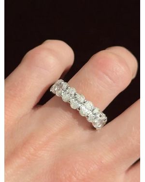 Jewels Aficionado Platinum Ring Met Diamant - Zwart