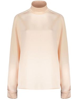 Cedric Charlier Printed Blouse - White
