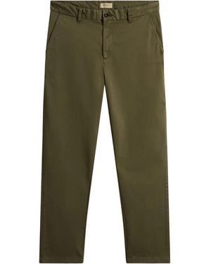 Woolrich Classino Chino Trousers - Green