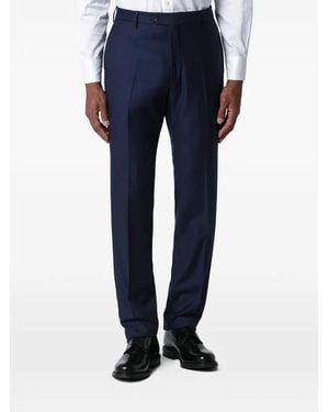 Tagliatore Button-Fastening Suit - Blue