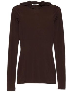 DARKPARK Long-Sleeved Hoodie - Brown