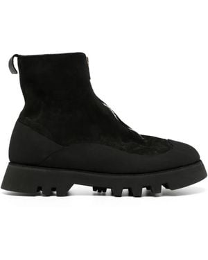 Guidi Stiefel Mit Reißverschluss - Schwarz