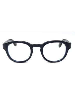 Kiurv Brille Mit Rundem Gestell - Blau