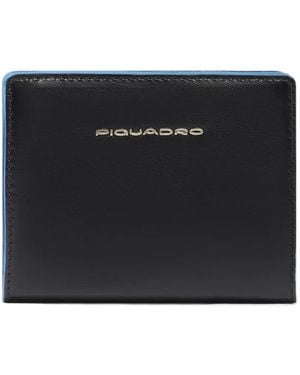Piquadro Leather Wallet - Black