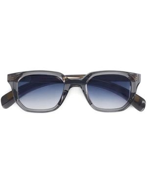 Sato Eyewear Aliot Square-Frame Sunglasses - Blue