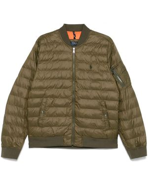 Polo Ralph Lauren Padded Bomber Jacket - Green