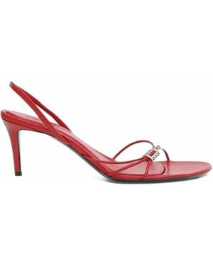 Christopher Esber Giro Metal-Ring Sandals - Pink