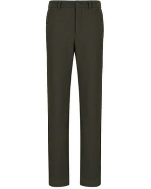 Giorgio Armani Textured Trousers - Grey