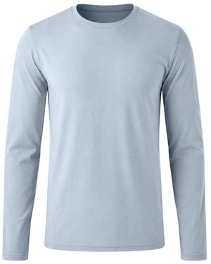 Patrick Assaraf Long-Sleeve T-Shirt - Blue