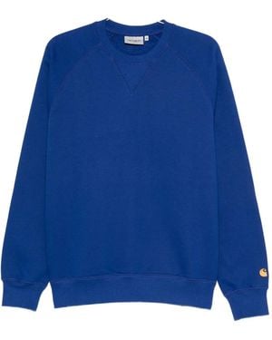 Carhartt Raglan-sleeve Crew-neck Sweatshirt - ブルー