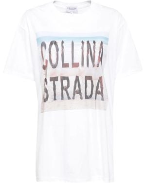 Collina Strada Horse Beach Graphic Tee - White