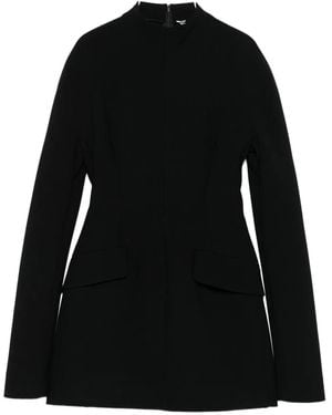 Sportmax ロングスリーブ ミニドレス - ブラック