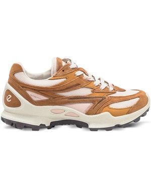 Ecco Biom C-trail Leather Sneakers - Brown