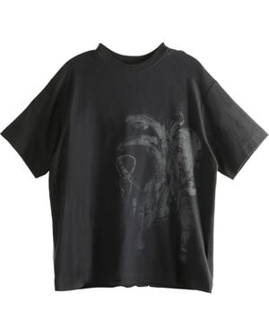 Ziggy Chen Digital Print T-Shirt - Black