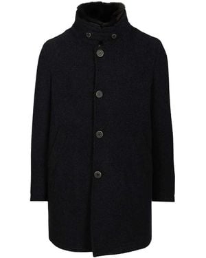 Al Duca d'Aosta Single-Breasted Coat - Black
