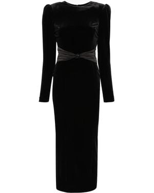 Cristallini Natalie Maxikleid - Schwarz