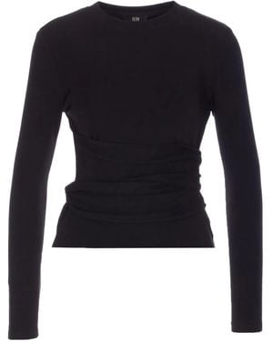 ELEH Top Met Lange Mouwen - Blauw