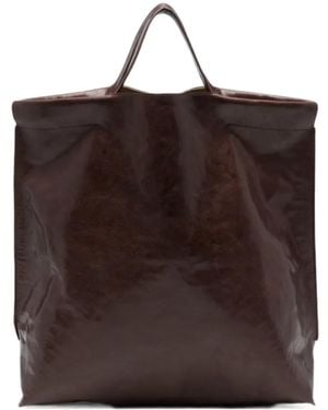 Bea Mombaers L Shopper Tote Bag - Brown
