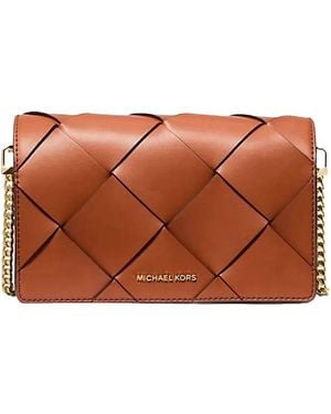 MICHAEL Michael Kors Borsa A Tracolla Jet Set - Marrone