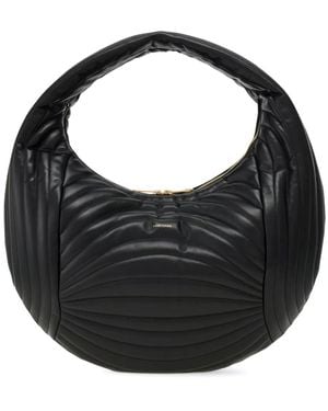 Ferragamo Bolso De Hombro Acolchado - Negro