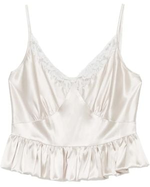 Parlor Blusa Con Dettagli - Bianco