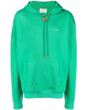 Buscemi Hoodie À Plaque Logo - Vert