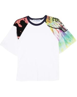 Stain Shade Tie-Dye T-Shirt - Blue