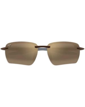 Maui Jim Rimless Sunglasses - Brown