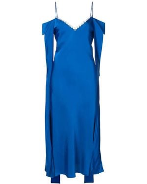 Ellery Spaghetti Strap Dress - Blue