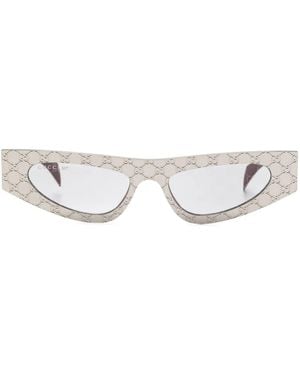 Gucci Cat Eye-Frame Sunglasses - White