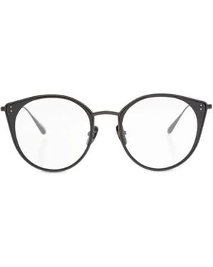 Linda Farrow Occhiali Ovali Neusa - Nero