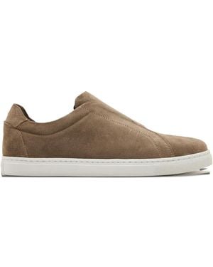 Forsa Charlie Suede Trainers - Brown
